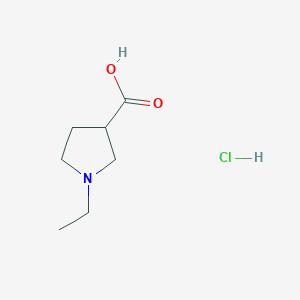 1-Ethylpyrrolidine-3-carboxylic acid hydrochloride