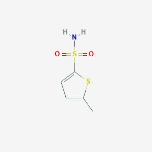 molecular formula C5H7NO2S2 B1349393 5-甲基噻吩-2-磺酰胺 CAS No. 53595-69-0