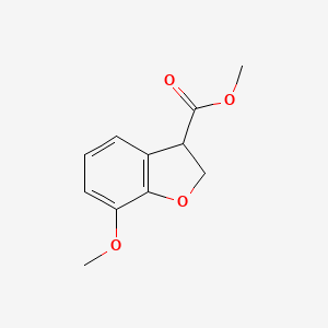 Methyl 7-methoxy-2,3-dihydrobenzofuran-3-carboxylate