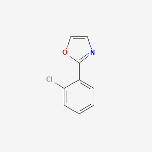 molecular formula C9H6ClNO B1349395 2-(2-氯苯基)噁唑 CAS No. 62881-98-5