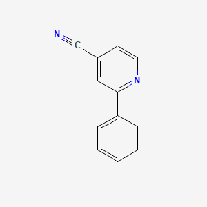 molecular formula C12H8N2 B1349397 2-苯基异烟腈 CAS No. 33744-17-1
