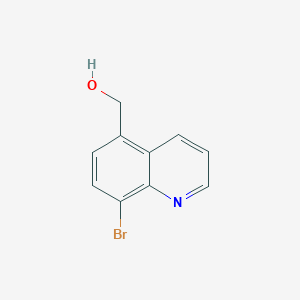 molecular formula C10H8BrNO B13494022 (8-Bromoquinolin-5-yl)methanol 