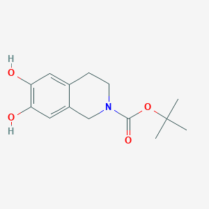 Tert-butyl 6,7-dihydroxy-1,2,3,4-tetrahydroisoquinoline-2-carboxylate