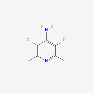molecular formula C7H8Cl2N2 B1349412 3,5-二氯-2,6-二甲基吡啶-4-胺 CAS No. 50978-40-0
