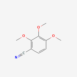 molecular formula C10H11NO3 B1349413 2,3,4-三甲氧基苯甲腈 CAS No. 43020-38-8