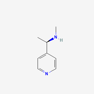 methyl[(1R)-1-(pyridin-4-yl)ethyl]amine