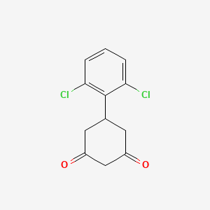molecular formula C12H10Cl2O2 B1349418 5-(2,6-二氯苯基)环己烷-1,3-二酮 CAS No. 55579-74-3