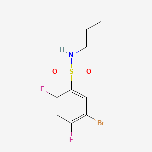 5-Bromo-2,4-difluoro-N-propylbenzenesulfonamide