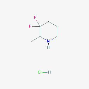 3,3-Difluoro-2-methylpiperidine hydrochloride