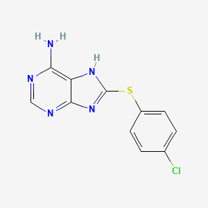 B1349450 8-(4-Chlorophenylthio)adenine CAS No. 696574-61-5