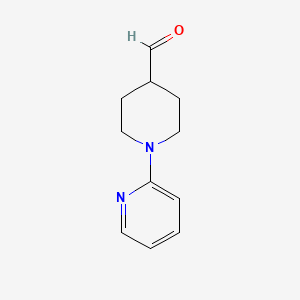 1-(Pyridin-2-yl)piperidine-4-carbaldehyde