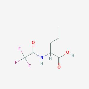 2-[(2,2,2-Trifluoroacetyl)amino]pentanoic acid