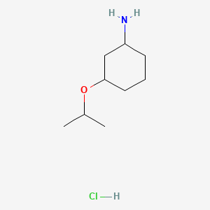 3-(1-Methylethoxy)cyclohexanamine Hydrochloride