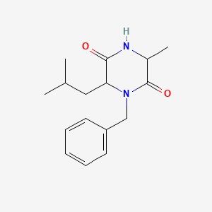 1-Benzyl-6-isobutyl-3-methylpiperazine-2,5-dione