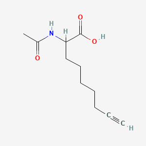 2-Acetamidonon-8-ynoic acid