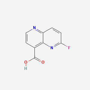 6-Fluoro-1,5-naphthyridine-4-carboxylic acid