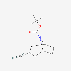 Tert-butyl 3-ethynyl-8-azabicyclo[3.2.1]octane-8-carboxylate