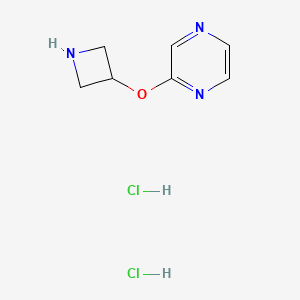 2-(Azetidin-3-yloxy)pyrazine dihydrochloride