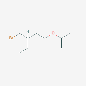 3-(Bromomethyl)-1-isopropoxypentane