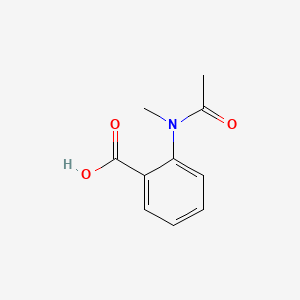 molecular formula C10H11NO3 B1349492 2-[Acetyl(methyl)amino]benzoic acid CAS No. 78944-67-9