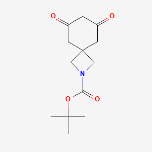 Tert-butyl 6,8-dioxo-2-azaspiro[3.5]nonane-2-carboxylate