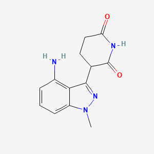 3-(4-amino-1-methyl-1H-indazol-3-yl)piperidine-2,6-dione