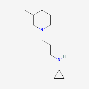 n-(3-(3-Methylpiperidin-1-yl)propyl)cyclopropanamine