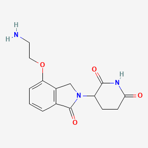 3-[4-(2-Aminoethoxy)-1-oxo-isoindolin-2-yl]piperidine-2,6-dione