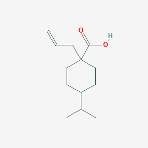 1-Allyl-4-isopropylcyclohexane-1-carboxylic acid