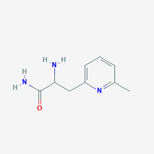 2-Amino-3-(6-methylpyridin-2-yl)propanamide