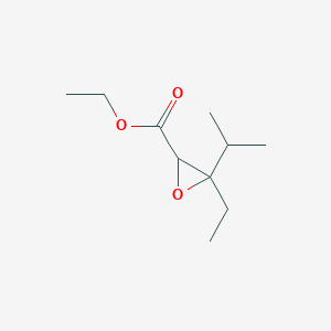 Ethyl 3-ethyl-3-isopropyloxirane-2-carboxylate