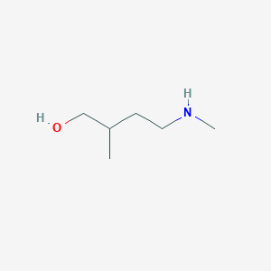 2-Methyl-4-(methylamino)butan-1-ol