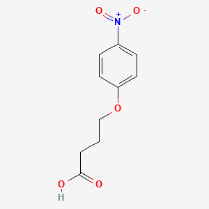 molecular formula C10H11NO5 B1349519 4-(4-Nitrophenoxy)butanoic acid CAS No. 28341-54-0