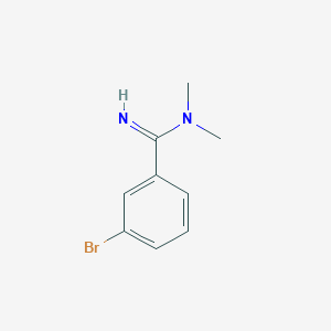 3-Bromo-N,N-dimethylbenzimidamide