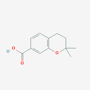 2,2-dimethyl-3,4-dihydro-2H-1-benzopyran-7-carboxylic acid