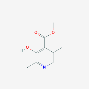 molecular formula C9H11NO3 B13495297 Methyl 3-hydroxy-2,5-dimethylpyridine-4-carboxylate 