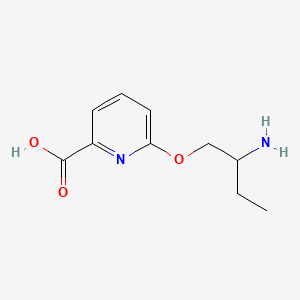 6-(2-Aminobutoxy)pyridine-2-carboxylic acid