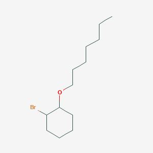 1-Bromo-2-(heptyloxy)cyclohexane