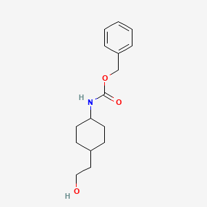 benzyl N-[(1r,4r)-4-(2-hydroxyethyl)cyclohexyl]carbamate