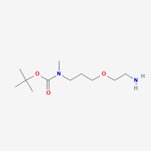 tert-butyl N-[3-(2-aminoethoxy)propyl]-N-methylcarbamate