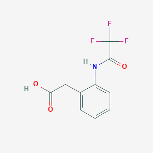 2-(2-(2,2,2-Trifluoroacetamido)phenyl)acetic acid