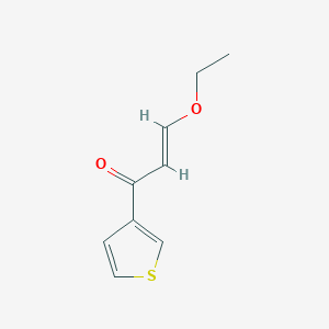 3-Ethoxy-1-(thiophen-3-yl)prop-2-en-1-one