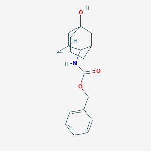 Benzyl (5-hydroxyadamantan-2-yl)carbamate