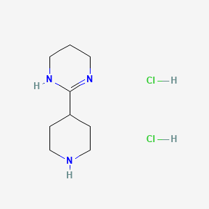 2-(Piperidin-4-yl)-1,4,5,6-tetrahydropyrimidine dihydrochloride