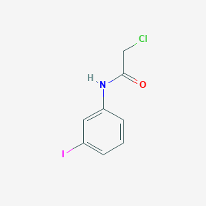 B1349570 2-chloro-N-(3-iodophenyl)acetamide CAS No. 2564-01-4