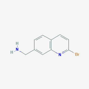 (2-Bromo-7-quinolyl)methanamine