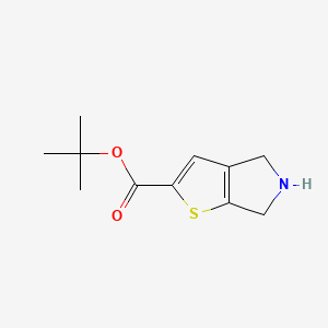 tert-butyl 4H,5H,6H-thieno[2,3-c]pyrrole-2-carboxylate