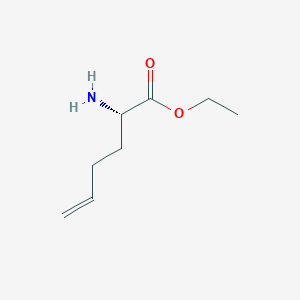 ethyl (2S)-2-aminohex-5-enoate