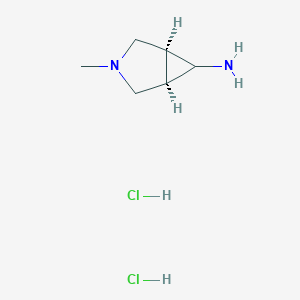 (1R,5S,6R)-3-methyl-3-azabicyclo[3.1.0]hexan-6-amine dihydrochloride