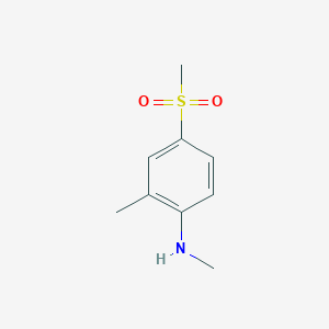 4-methanesulfonyl-N,2-dimethylaniline